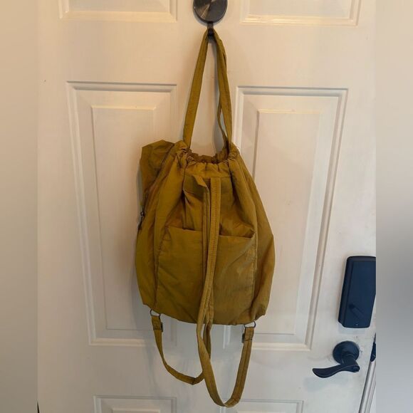 Vince Camuto Washable Nylon Harlo Backpack Olive Oil - Picture 5 of 8